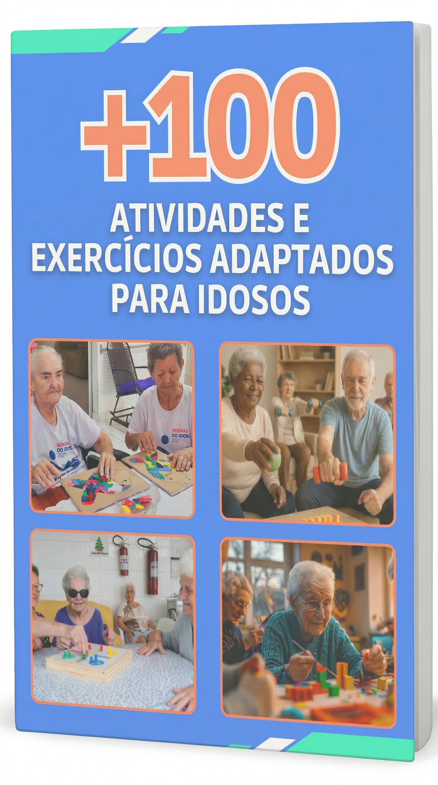 Material completo de +100 atividades e exercícios para idosos